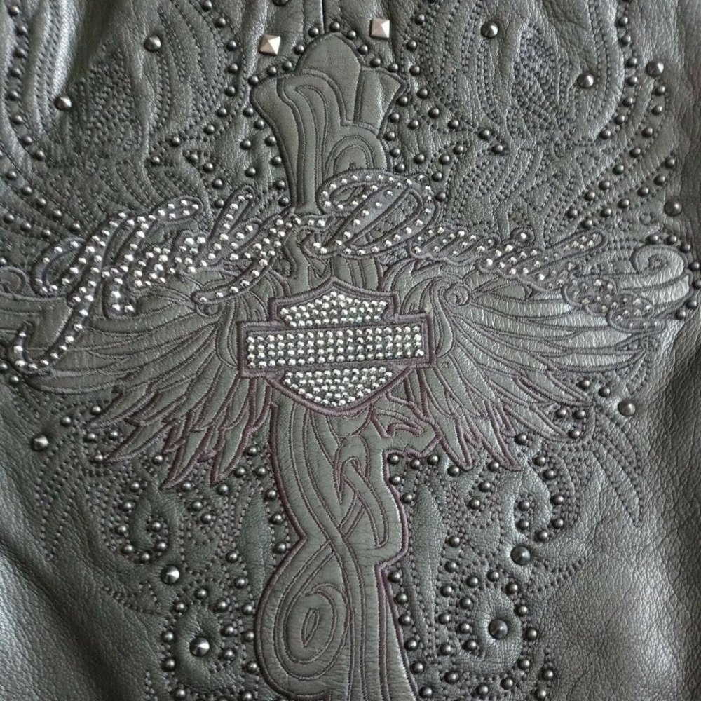 Harley-Davidson VALERIE Swarovski CRYSTAL & STUDS